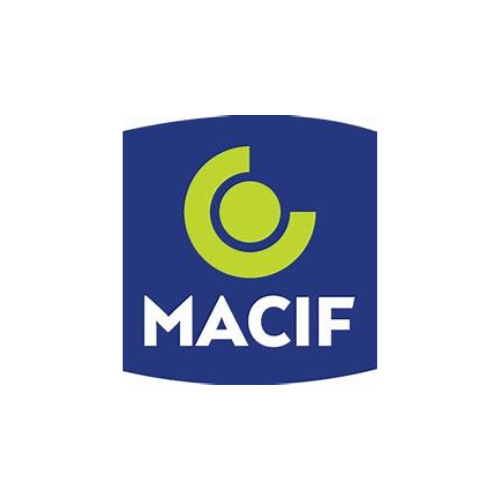 Logo de la MACIF, assurance partenaire de la Carrosserie Nogueira pour la réparation de véhicules sinistrés