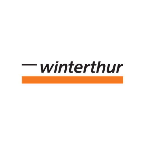 Logo de l’assurance Winterthur, partenaire en gestion de sinistres avec la Carrosserie Nogueira